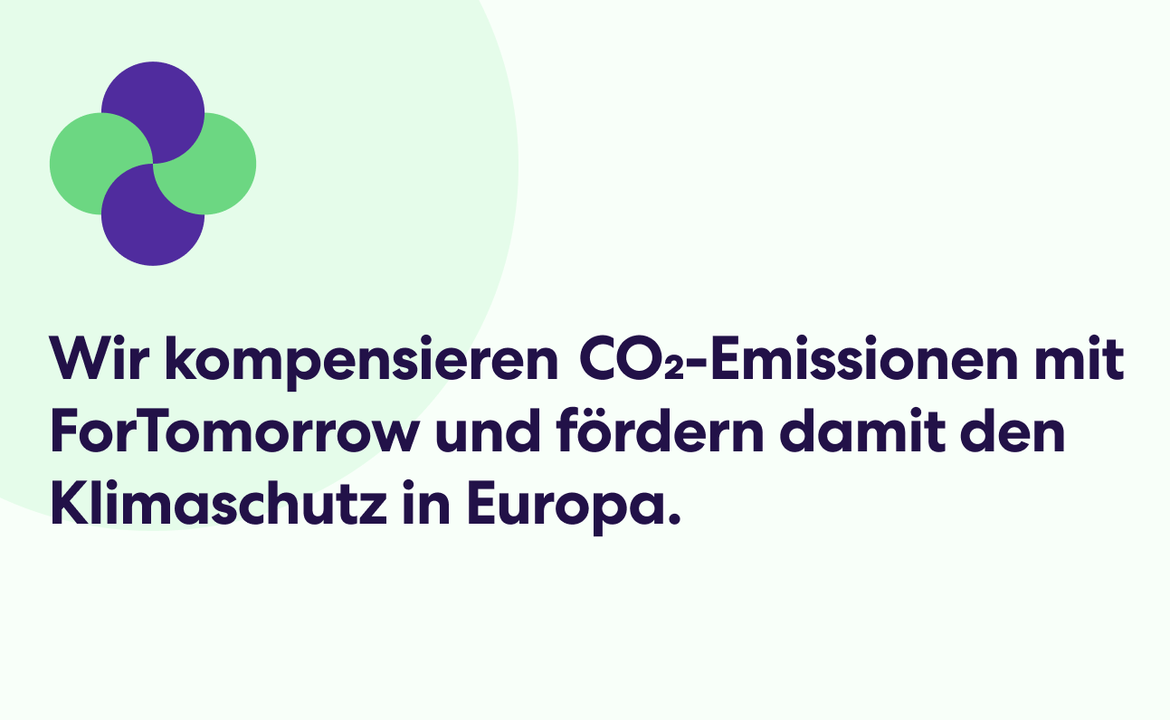 ForTomorrow Klimaschutzprojekt