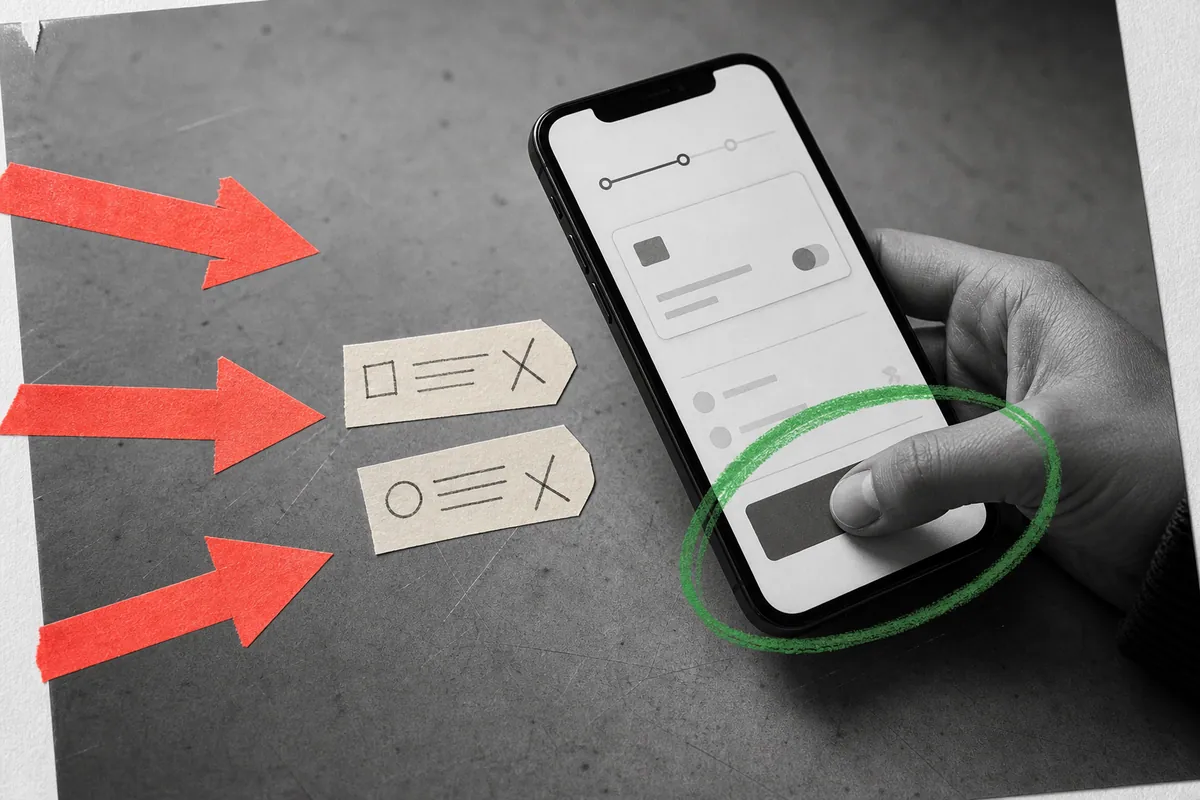 Analyse eines digitalen Payment-Checkouts mit Conversion-Funnel