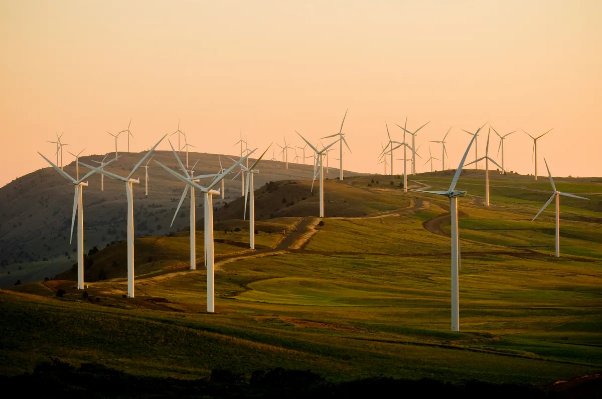 Energieinfrastruktur eines Stadtwerks